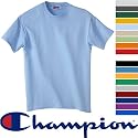 alp.T525 Champion Cotton Tagless Tee, Light Blue, 2X-Large