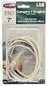 Belkin A3L791-S 7-Foot RJ45 CAT 5e Snagless Molded Patch Cable (Gray)