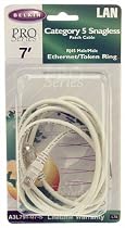 Belkin A3L791-S 7-Foot RJ45 CAT 5e Snagless Molded Patch Cable (Gray)