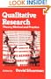 Qualitative Research: Theory, Method and Practice