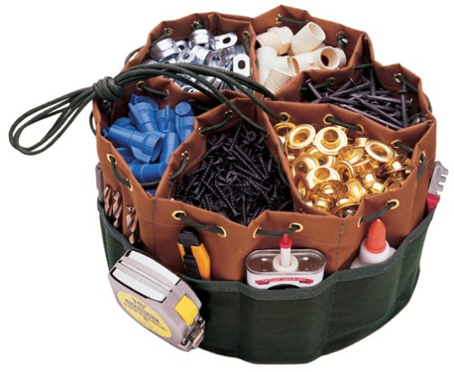 Bucket Boss 25005 Pro Parachute Bag 18 Pocket Bucket Tool Organizer