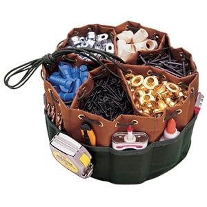 Bucket Boss 25005 Pro Parachute Bag 18-Pocket Bucket Tool Organizer