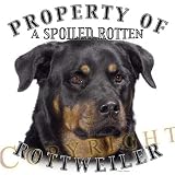 Rottweiler Mousepad Dog Mouse Pad Property Of