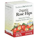 Traditional Medicinals Organic Rose Hips, 16-Count Boxes (Pack of 6)