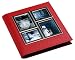 Umbra Horizon 2-Up 4-by-6-Inch Photo Album, Red/Chrome Image