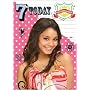 High School Musical Happy Birthday Age 7 Card with badge
