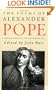 The Poems of Alexander Pope: A reduced version of the Twickenham Text