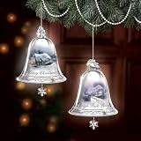 TK Silver Bells Christmas Tree Ornaments Set/2