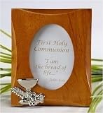 Review Roman  / Wooden First Holy Communion Photo Frame 3