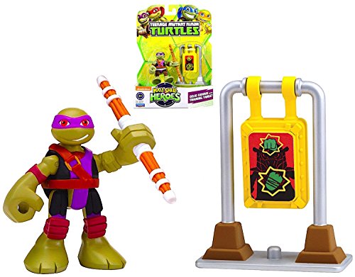 Dojo Donnie with Training Target Half Shell Heroes 2.5 Inch Figures