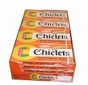 Chiclets Fruit Flavor Gum Pack of 20