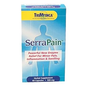 Trimedica - Serrapain, 500mg, 60 capsules