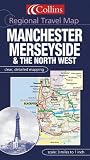 Manchester, Merseyside and the North West (Regional Travel Map)