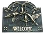 Flora & Fauna WEL80 Hummingbird Welcome