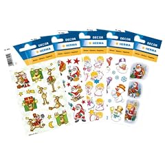 Herma 15502 Weihnachtsetiketten verschiedene Motive 5 Packungen