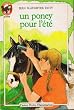 Un poney pour l'ete