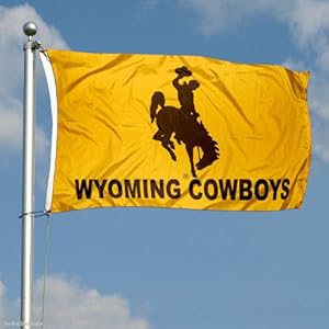 Amazon.com : Wyoming Cowboys Double-Sided 3x5 Flag : Outdoor Flags