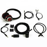 Nox Audio Specialist Headset and Negotiator Adapter Bundle - Red