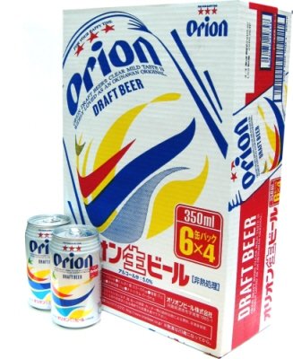 ビール オリオン ドラフト （生） 1ケース (350ml×24缶)