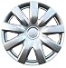 Drive Accessories KT985-14SL 14-Inch Plastic Wheel Cover, Silver Lacquer (Alloy Color)