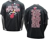 Miami Heat 2012 NBA Playoffs Roster T-shirt