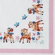 Miniature Pink Crib Set by Lindee's Little Linens