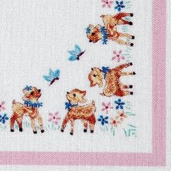 Miniature Pink Crib Set by Lindee's Little Linens