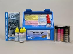 - Taylor K-2000 Starter Test Kit DPD High Range pH with acid and Base Demand