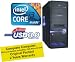 DESKTOP PC USB 3.0 INTEL CORE i3 530 Clarkdale KING 2x2,93GHZ - 4,00GB DDR-3 RAM PC1600 - Intel® Graphics Media Accelerator HD Shader 4.0 DirectX 10.0 - 500GB Hard Disc SATA-2 - 22x Multi Format DVD WRITER Dual Layer SATA - all in one CARDREADER - SOCKEL 1156 BOARD GIGABYTE H55 USB 3.0 - 7.1 Sound - Gigabit LAN