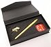 Sporting Goods : Pen Size Fishing Rod and Reel in Case (Gold)