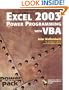 Excel 2003 Power Programming with VBA (Book & CD-ROM)