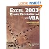 Excel 2003 Power Programming with VBA (Book & CD-ROM)