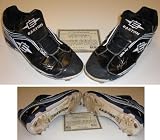 Ben Zobrist Autographed Tampa Bay Rays Game Worn Shoes