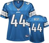 Jahvid Best Women's Jersey: Reebok Light Blue Detroit Lions Replica Jersey