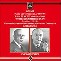 Mozart: Piano Concertos No. 24 KV 491 & No. 26 KV 537 "Coronation"; Weber: Konzertstück Op. 79