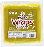 Paleo Wraps, Gluten Free Turmeric Wraps, 7-Count