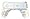 4Gamers Officially Licensed Bart Simpson Wii Controller-Joypad Adaptor (Wii)