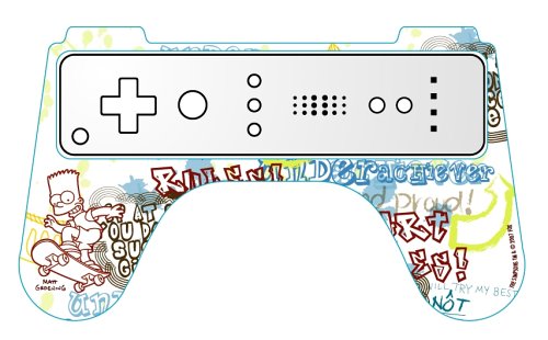 Childrens Toyshop  Video Games : 4Gamers Officially Licensed Bart Simpson Wii Controller-Joypad Adaptor (Wii)