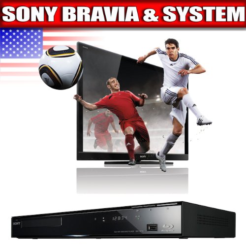 Sony KDL46HX800 46 inch Full HD 240Hz LED HDTV + Sony BDP-S370 Blu-ray Disc Player