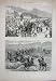 1874 Curragh Camp Life Irish Derby Horses Jumping Sport