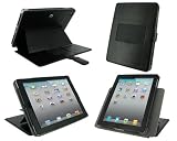 rooCASE Convertible Leather (Magenta) Case Cover with 24 Angle Adjustable Landscape / Portrait Stand for Apple iPad 2 / iPad 3 / The new iPad (Automatically Wakes and Puts the iPad to Sleep)