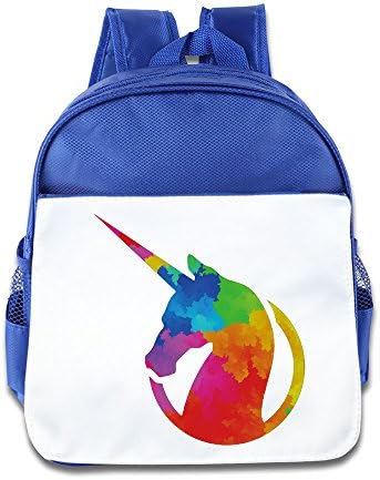 Kid's Tie Dye Unicorn Funny School Backpack Bag For Both Boys And Girls RoyalBlue