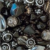 Czech Glass Bead Mix - 33gr/Jet
