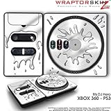 DJ Hero Skin Chrome Drip on White fit XBOX 360 and PS3 (DJ HERO NOT INCLUDED)