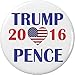 Trump 2016 Pence 2.25â€ Large Pinback Button Pin President Vice Donald Mike