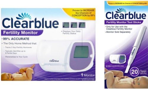 Clearblue Fertility Monitor Pregnancy Test Device with 20 Sticks/strips New High Quality Best Seller Fast Shipping Ship Worldwide From Heng Heng Shop