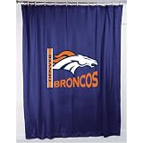 Sports Coverage Denver Broncos Shower Curtain