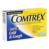 Comtrex Cold & Cough, Maximum Strength, Nighttime, Coated Caplets, 20 caplets