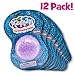 Educational Insights Playfoam Sparkle Jumbo Pod, Set of 12 | Non-Toxic, Never Dries Out | Great for Slime | Perfect for Ages 3 & Up, Multicolor