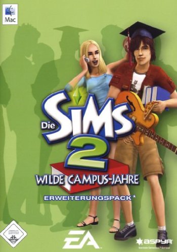 Childrens Toyshop  Video-Spiele : Die Sims 2 - Wilde Campus-Jahre (MAC)